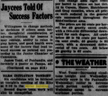 Historic clipping