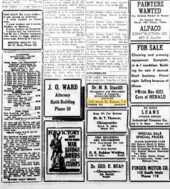 Historic clipping